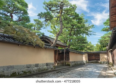 Samurai Residence Trace In Kanazawa City, Japan