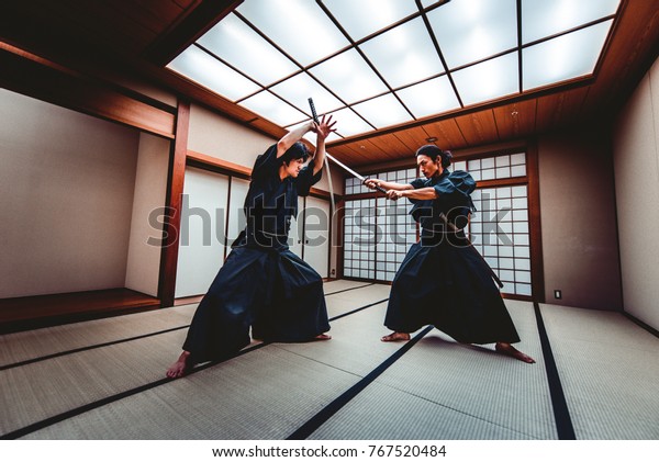 Samurai Training Traditional Dojo Tokyo Stock Photo (Edit Now) 767520484