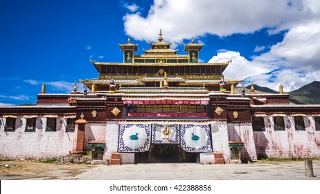 Samye Monastery In Tibet, China