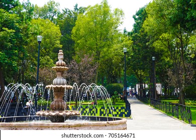 San Angel Neighbourhood In Mexico City