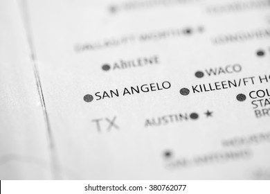 San Angelo. Texas. USA