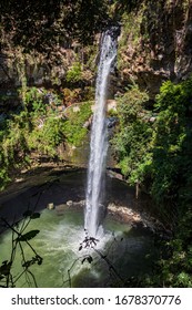 San Anton Waterfall In Cuernavaca Morelos