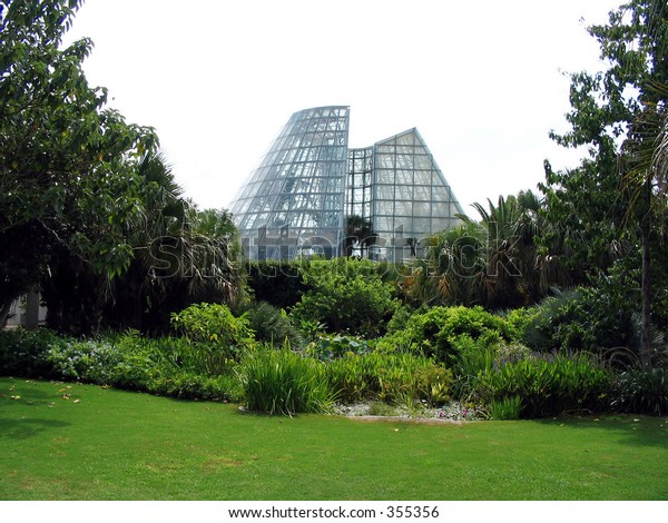 San Antonio Botanical Gardens Architect Emilio Stockfoto Jetzt