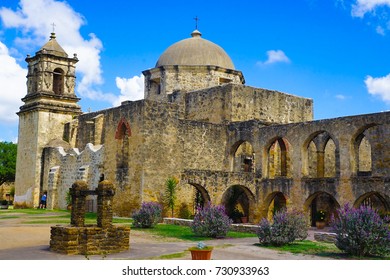 San Antonio Missions Unesco Site Mission Stock Photo 730933963 ...