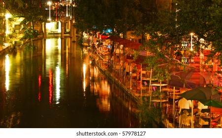 San Antonio At Night