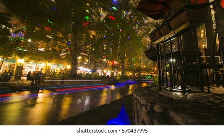 San Antonio Riverwalk (Long Exposure) Christmas