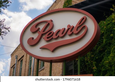 San Antonio, Texas - August 9, 2020: Pearl Brewery District Logo