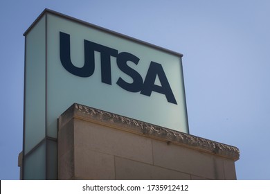 San Antonio, Texas - May 19 2020: University of Texas at San Antonio (UTSA) logo