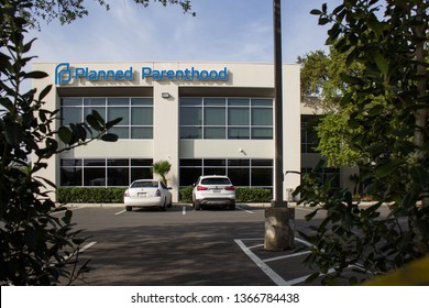 San Antonio Texas, USA - April 5, 2019: A Planned Parenthood Location In San Antonio Texas.