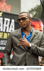 San Antonio, Texas/United States - May 7, 2014: Canelo Alvarez-Erislandy Lara Press Conference For Their Fight In Las Vegas. Here, Erislandy Lara.