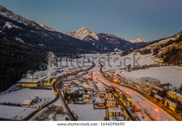 San Candido Innichen By Sunrise South Stock Photo Edit Now