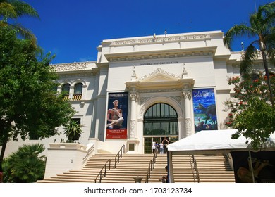 San Diego, AUG 20, 2009 - Sunny Exterior View Of The Natural History Museum