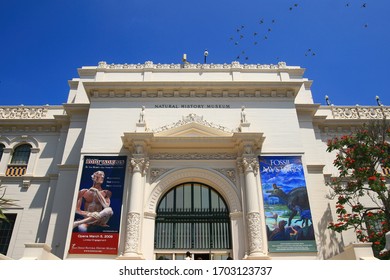 San Diego, AUG 20, 2009 - Sunny Exterior View Of The Natural History Museum