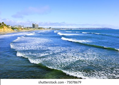 San Diego Beach View (Pacific Ocean)