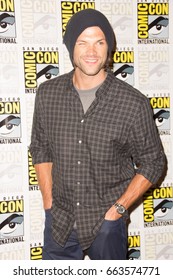 San Diego, CA - July 12, 2015: Jared Padalecki Of The CW’s Supernatural Arrives At Comic Con 2015 In San Diego, CA.