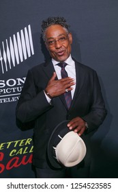 San Diego, CA - July 19, 2018: Giancarlo Esposito (Gustavo "Gus" Fring) from AMC’s Breaking Bad arrives at Comic Con 2018 in San Diego, CA.