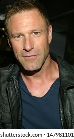 SAN DIEGO, CA - JULY 19: Actor Aaron Eckhart Arrives At The Lionsgate Booth For An 