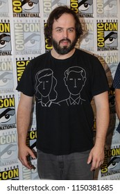 San Diego, CA - July 21, 2018: Angus Sampson of SyFy’s Nightflyers arrives at Comic Con 2018 in San Diego, CA.