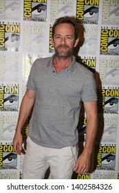 San Diego, CA - July 21, 2018: Luke Perry from The CW’s Riverdale arrives at Comic Con 2018 in San Diego, CA.
