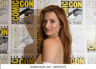 San Diego, CA - July 21, 2016: Grace Gummer of USA’s Mr. Robot arrives at Comic Con 2016 in San Diego, CA.