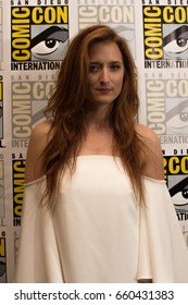 San Diego, CA - July 21, 2016: Grace Gummer Of USA’s Mr. Robot Arrives At Comic Con 2016 In San Diego, CA.