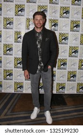 San Diego, CA - July 22, 2018: Jensen Ackles From The CW’s Supernatural Arrives At Comic Con 2018 In San Diego, CA.