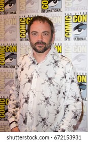 San Diego, CA - July 27 2014:  Mark Sheppard Of The CW’s Supernatural Arrives At Comic Con 2014 In San Diego, CA.