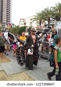 San Diego, CA / USA - July 25 2014: A Man In Costume During San Diego Comic Con 2014.