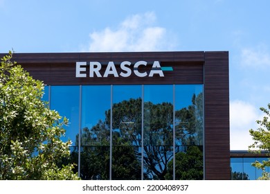 San Diego, CA, USA - July 9, 2022: Erasca Headquarters In San Diego, CA, USA. Erasca Is A Clinical-stage Precision Oncology Company. 