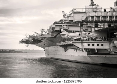 San Diego, California – December 3, 2017: Uss Midway navy ship museum, Us Navy Images, Stock Photos & Vectors | Shutterstock