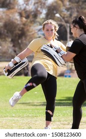 San Diego California Kick Boxing Class June 2019