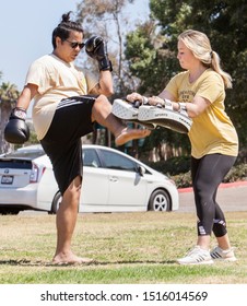 San Diego California Kick Boxing Class June 2019