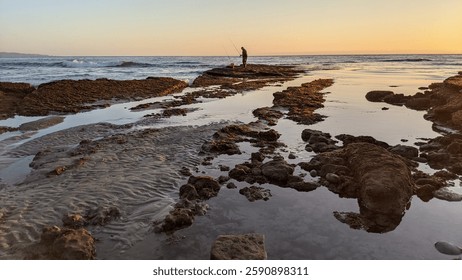 San Diego California north county Encinitas area coastline. Waves, surfers, sunset silhouettes, beaches, tide pools, palm trees, clouds and rock abstractions!