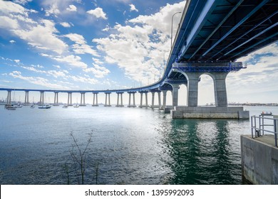 San Diego Coronado Bridge And Water