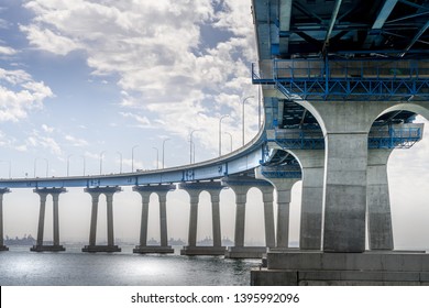 San Diego Coronado Bridge And Water