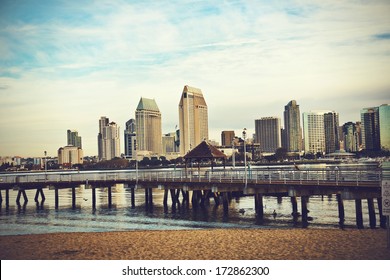 San Diego From Coronado Island