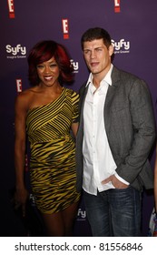 SAN DIEGO - JUL 23: Alicia Fox; Cody Rhodes At The SyFy/E! Comic-Con Party At Hotel Solamar In San Diego, California On July 23, 2011.