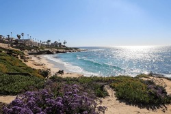 San Diego, La Jolla, Monument Hill, Windandsea Beach, Beach Sunset, California Sunrise, Coastal Landscape, Southern California, CA