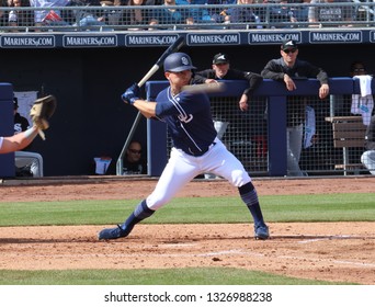 The San Diego Padres At Peoria Sports Complex In Peoria, Arizona/USA February 24,2019.