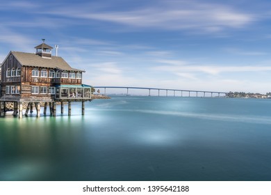 San Diego Seaport Village Coronado Bridge 