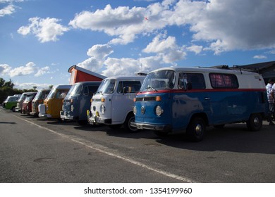 San Fernando, Buenos Aires/ Argentina. March 3rd 2013. A Tunned Volkswagen Vans. Third South American Meeting Of Volkswagen Vehicles Cooled By Air Or Derivatives.