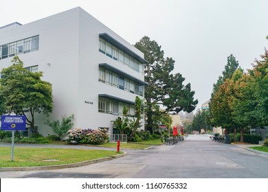 San Francisco, AUG 17: Exterior View Of The San Francisco State University On AUG 17, 2018 At San Francisco, California