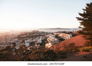 San Francisco Bay Area, California, Golden Gate Bridge, skyline, cityscape, iconic, landmarks, Bay Bridge, Alcatraz Island, waterfront, scenic, panoramic views, coastal, urban, diversity, culture, SF - Powered by Shutterstock