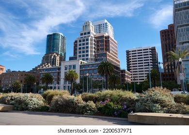 San Francisco Buildings Along The Embarcadero