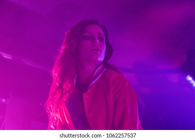 SAN FRANCISCO, CA - ARPIL 4, 2018: Echosmith In Concert At The Regency Ballroom In San Francisco, CA