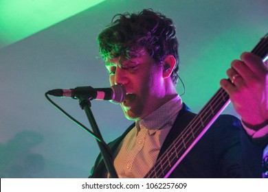 SAN FRANCISCO, CA - ARPIL 4, 2018: Echosmith In Concert At The Regency Ballroom In San Francisco, CA