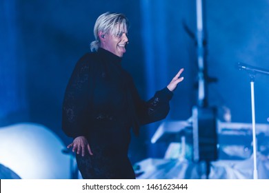 SAN FRANCISCO, CA – JULY 25, 2019: Robyn Performs At Bill Graham Civic Auditorium In San Francisco.