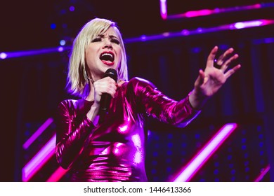 SAN FRANCISCO, CA – JUNE 28, 2019: Carly Rae Jepsen Plays At Bill Graham Civic Auditorium In San Francisco For Her Dedicated Tour. 