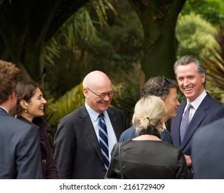 San Francisco, CA - May 27, 2022: Governor Gavin Newsom At The California And New Zealand Partner To Advance Global Climate Leadership Press Conference.