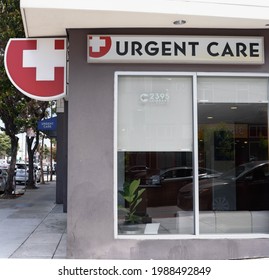 San Francisco, Ca.USA May 29, 2021, An Urgent Care Center At 2395 Lombard Street To Help People With Illness And Injuries.